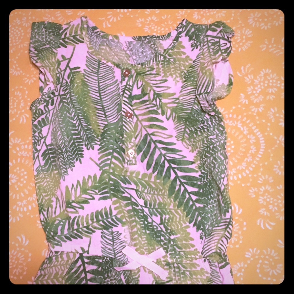 Toddler Girl Boho Tropical Jumper